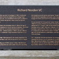 Private Richard Norden, VC Memorial Precinct (Vietnam Battle of Coral-Balmoral Memorial) Interpretative Plaque