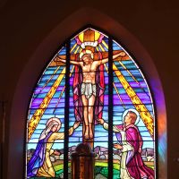 Lance Corporal J. Cooney and Privates E. Callan and O. O'Mara Memorial Window Located in St John the Evanglist Church, Jugiong