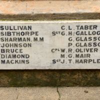 Gundagai Anzac Grove World War I Roll of Honour at the Base of the Original War Memorial