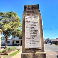Side of Cenotaph