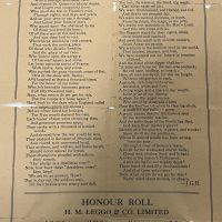 The Creed of the Digger / Honour Roll