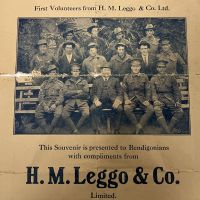 First Volunteers from H.M. Leggo & Co. Ltd.