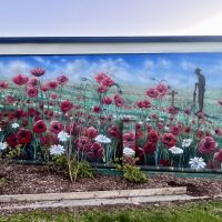 Poppy mural