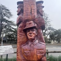 Carvings on all four sides