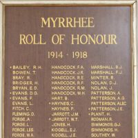 Myrrhee Roll of Honour