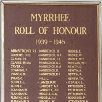 Myrrhee Roll of Honour