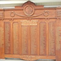 Humffray Street State School Roll of Honor