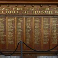 Pleasant Street State School Roll of Honor 