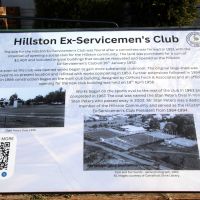 Hillston Ex-Servicemen's Club and Memorial Hall Interpretative Board