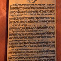 Griffith Soldier Settlers Memorial Interpretative Plaque