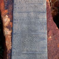 Griffith Soldier Settlers Memorial Interpretative Plaque