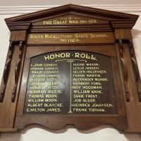 South Muckleford State School No. 1124 Honor Roll