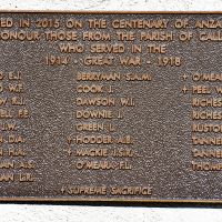 Honour Roll   WW1 1914 -1918