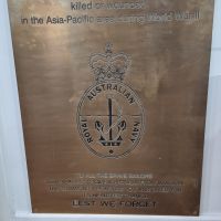 Metal PLaque inside Maritime Museum 