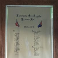 Buninyong Fire Brigade Honour Roll WW2