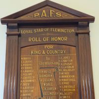 Loyal Star of Flemington Roll of Honor 