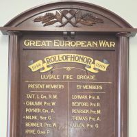 Lilydale Fire Brigade Roll of Honor 
