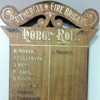 Rutherglen Fire Brigade Honor Roll