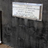 Yeppoon Gunner Kelsey Williams Memorial Drinking Fountain and Commemorative Plaque