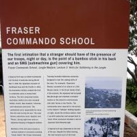Fraser Commando School Honour and Interpretative Signage