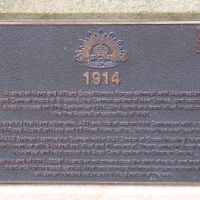 Yeppoon War Memorial World War I Interpretative Plaque
