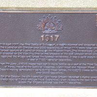 Yeppoon War Memorial World War I Interpretative Plaque