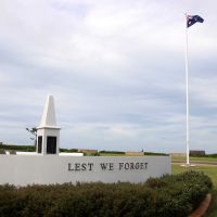 Emu Park War Memorial with Surrounding Honour and Commemorative Walls