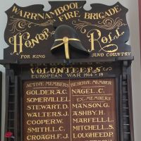 Warrnambool Fire Brigade Honor Roll