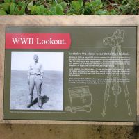 Emu Park Anzac Court and Memorial Walkway World War II Lookout Commemorative Plaque