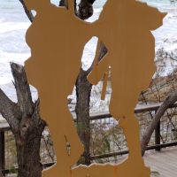 Emu Park Anzac Court and Memorial Walkway World War I Western Front Soldiers Silhouettes
