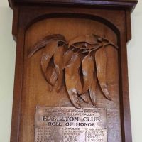 Hamilton Club Roll of Honor 