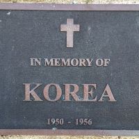 Korean War Plaque