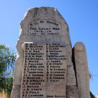 Swan Reach War Memorial World War I Roll of Honour