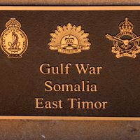 Swan Reach War Memorial Gulf War, Somalia and East Timor Dedication Plaque