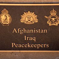 Swan Reach War Memorial Afghanistan, Iraq and Peacekeepers Dedication Plaque