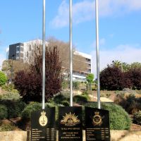 Murray Bridge All Conflicts War Memorial Commemorative Columns and Flagpoles