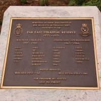 Adelaide Pathway of Honour Far East Strategic Reserve Commemorative Plaque